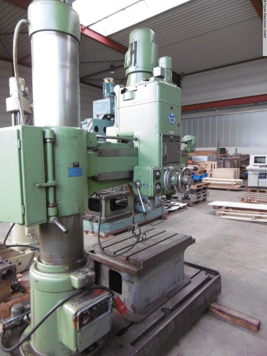 used Machines available immediately Radial Drilling Machine WEBO BR 35 V