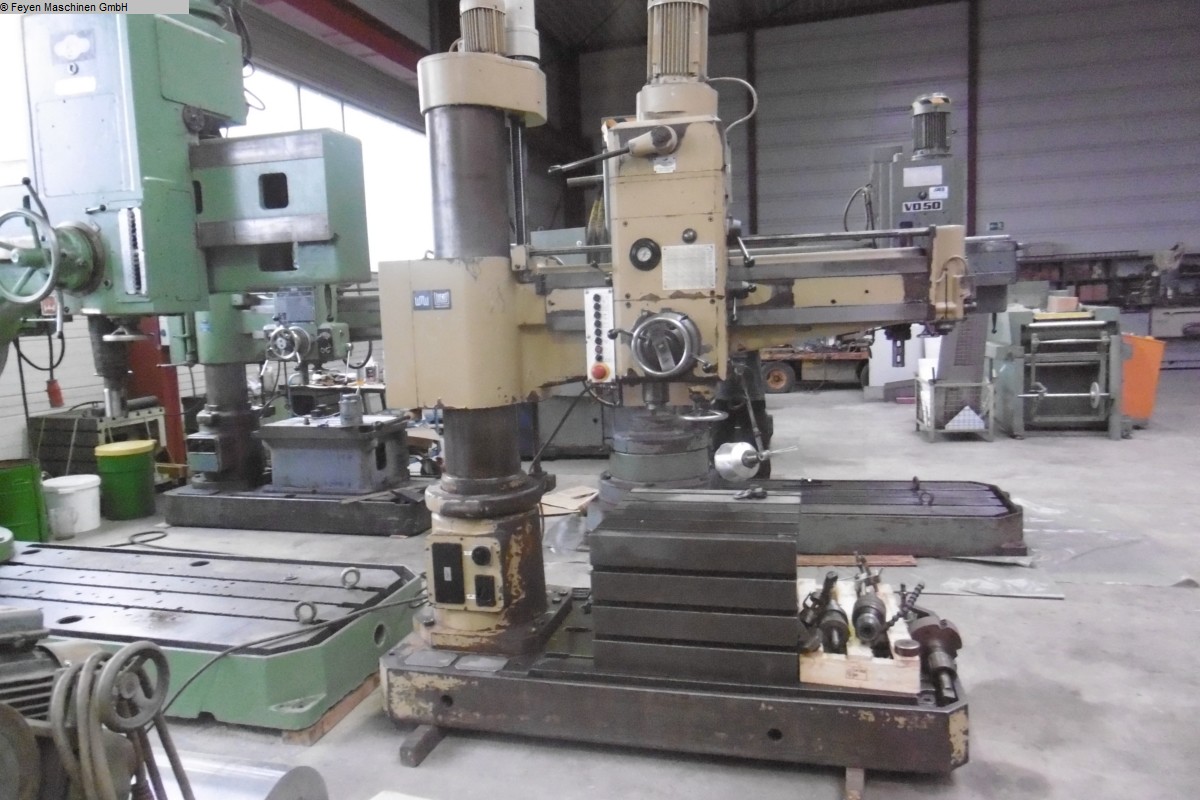 used Machines available immediately Radial Drilling Machine WMW-HECKERT BR 40/2 x 1250