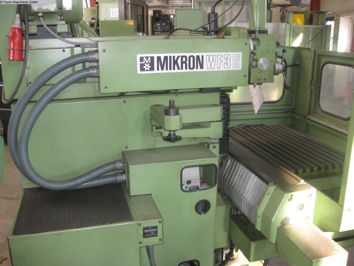 used Machines available immediately Universal Milling Machine MIKRON WF 3 DCM