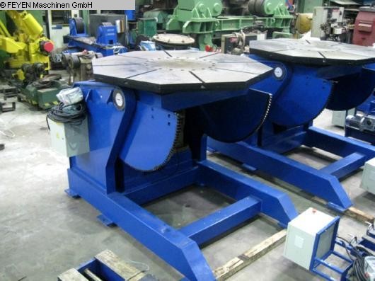 gebrauchte Metallbearbeitungsmaschinen Schweißdrehtisch - rund JWELDING HB-50