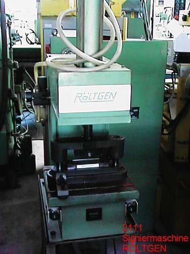 used Other Metal Processing Marking Machine RÖLTGEN 172 00 800
