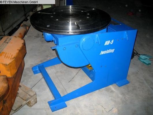 used Welding machines Rotary Welding Table - Round Surface WELDING HB-5
