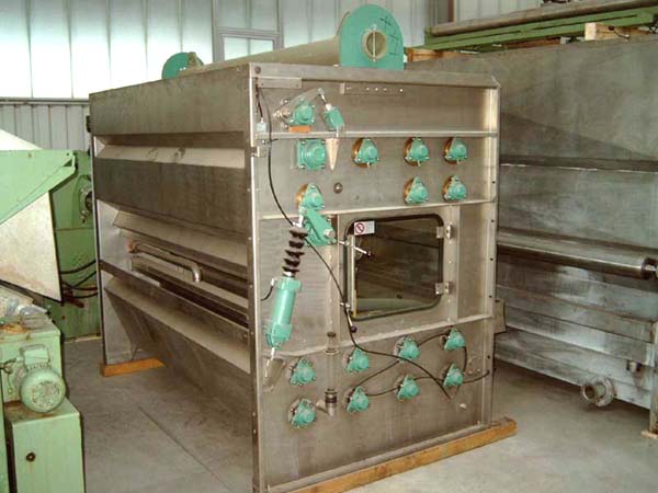 gebrauchte Textilmaschinen Breitwaschmaschine KUESTERS, KREFELD Compacta - 236.39 / 1800