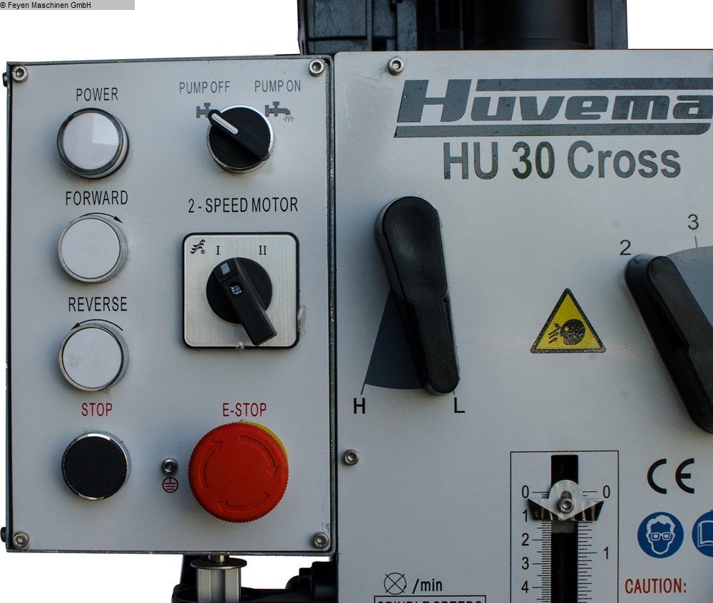used Drilling and Milling M/C HUVEMA HU 30 CROSS-4