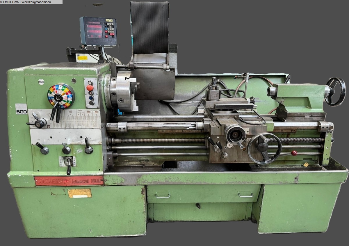 used Machines available immediately Center Lathe COLCHESTER Mascot 1600