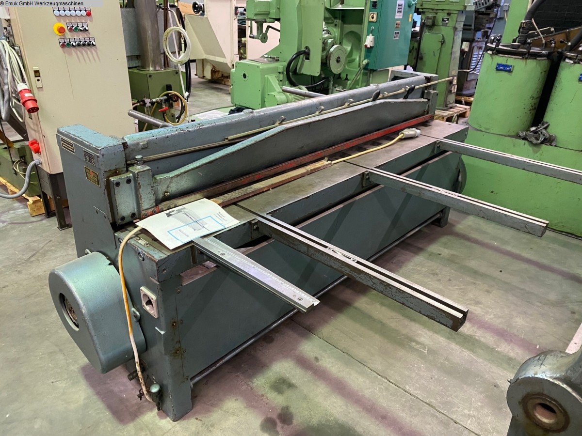 used Machines available immediately Plate Shear - Mechanical RAS 53.60