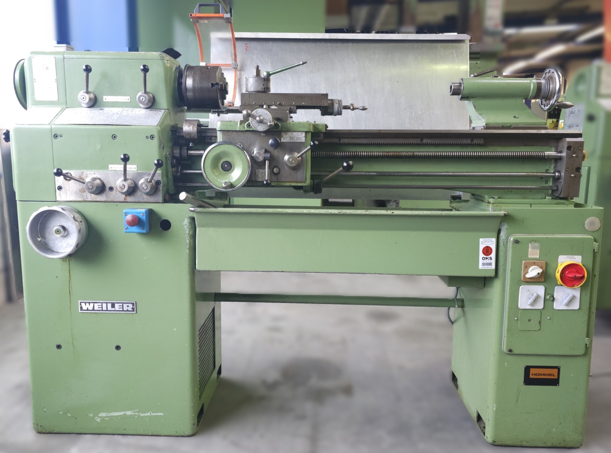 used Metal Processing lathe-conventional-electronic WEILER Praktikant 800 R