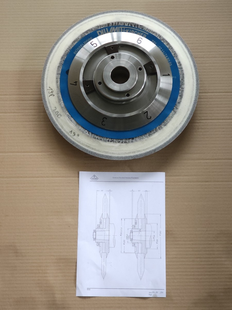 used Other accessories for machine tools grinding wheel flange KLINGELNBERG Schleifscheibenaufnahme Ø 260