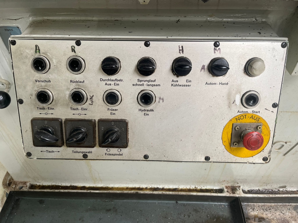 used Autom. Rack Milling Machine KNAPP-DONAU UZFM 300 H