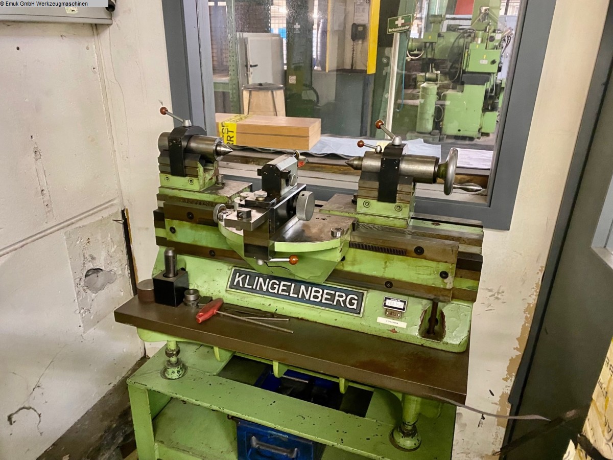 used Gear cutting machines Worm gear tester KLINGELNBERG PS 750