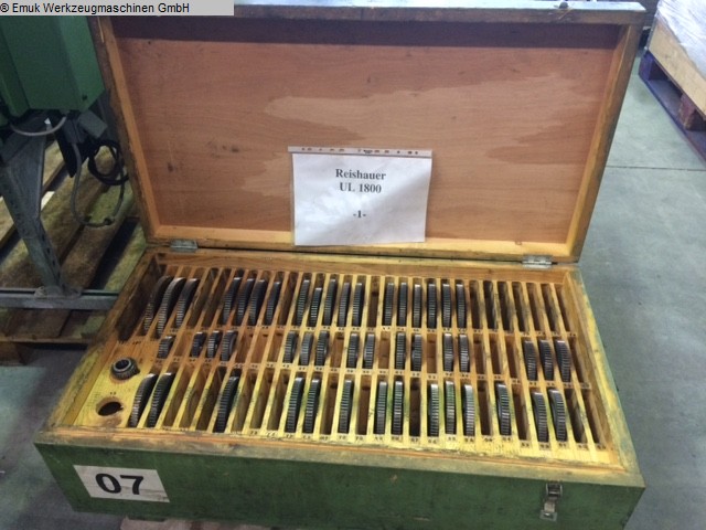 gebrauchte Maschinenwerkzeuge, Schärfmaschinen Zubehör REISHAUER UL 1800 gebrauchte Maschinenwerkzeuge, Schärfmaschinen Zubehör REISHAUER UL 1800