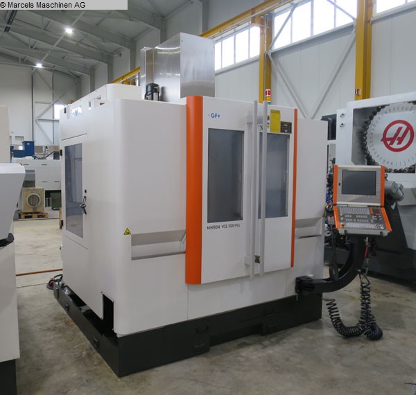 used Machines available immediately Machining Center - Vertical MIKRON VCE 1000 Pro