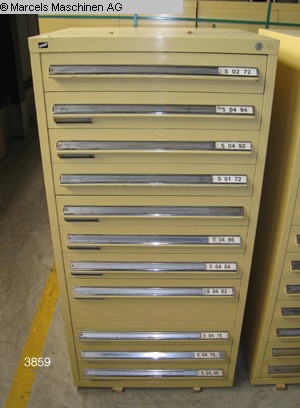 used Machines available immediately Toolcupboard VIDMAR 760x700x1500