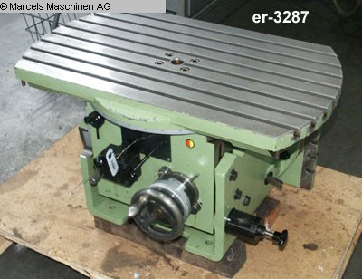 used Machines available immediately Univ.-Table for Milling M/c Built-in MIKRON WF3 DP