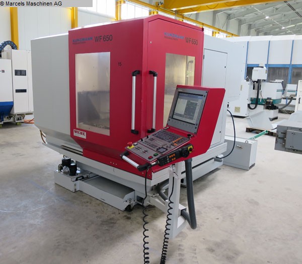 used Machines available immediately milling machining centers - vertical KUNZMANN WF 650