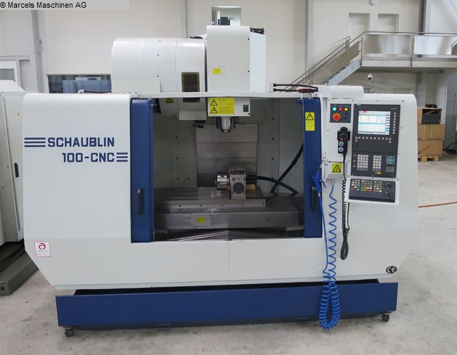 used Machines available immediately milling machining centers - vertical SCHAUBLIN 100 CNC