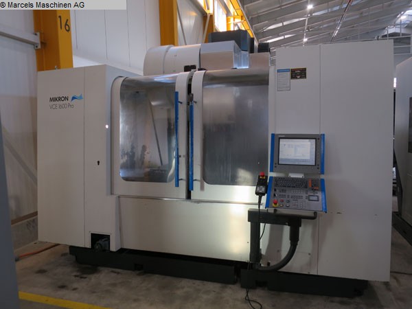 used Boring mills / Machining Centers / Drilling machines Machining Center - Vertical MIKRON VCE 1600 Pro