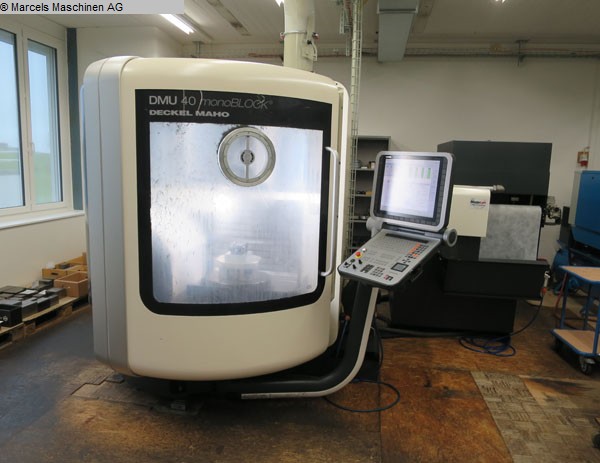 gebrauchte Maschinen sofort verfügbar Bearbeitungszentrum - Universal DMG  (5-ACHSEN) DMU 40 MonoBlock