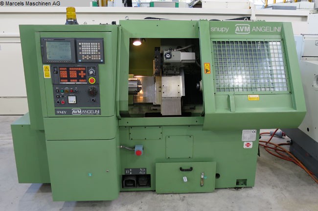 gebrauchte Maschinen sofort verfügbar CNC Drehmaschine AVM ANGELINI Snupy