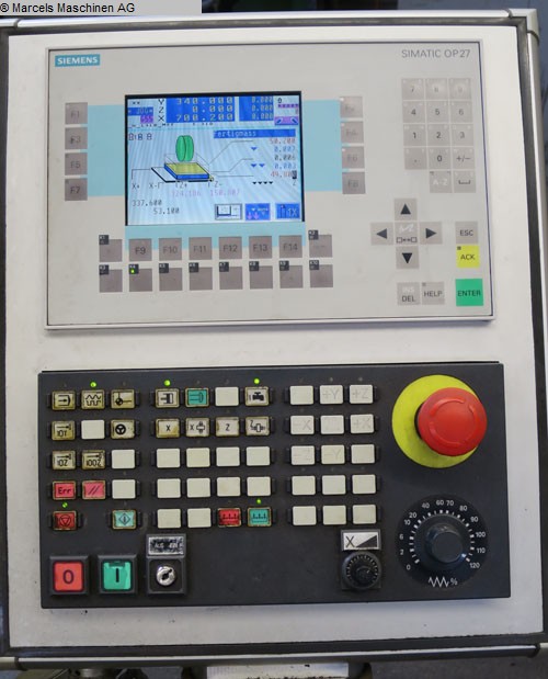 Rabljeni stroj za površinsko brušenje - horizontalni ABA / ZIERSCH & BALTRUSCH Starline 600E NC-SP