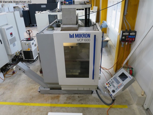 gebrauchte CNC-Bearbeitungsmaschinen Vertikales Bearbeitungszentrum MIKRON VCP 600