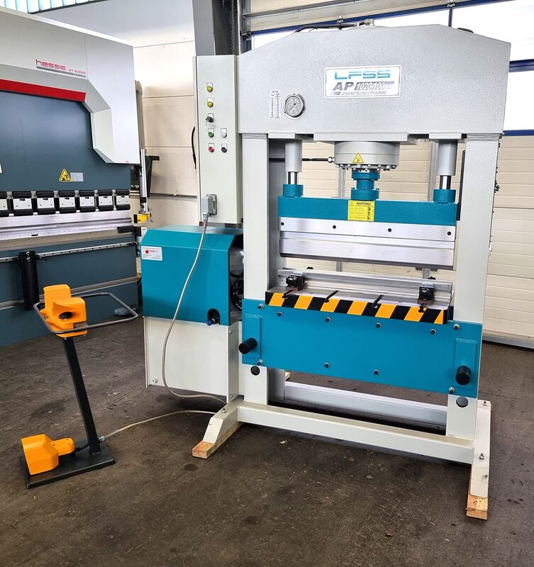 used  Tryout Press - hydraulic HESSE by LFSS AP 1020/100