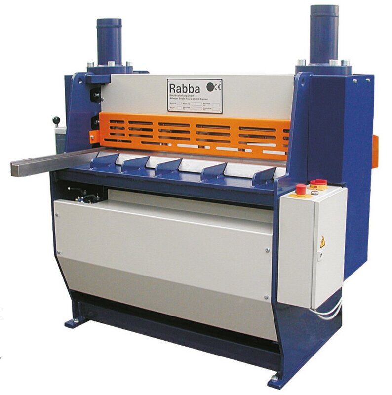 used Machines available immediately Plate Shear - Hydraulic RABBA HS 6/1000