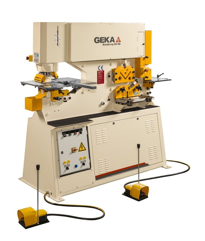 used Machines available immediately Section Steel Shear GEKA Bendicrop 60 SD