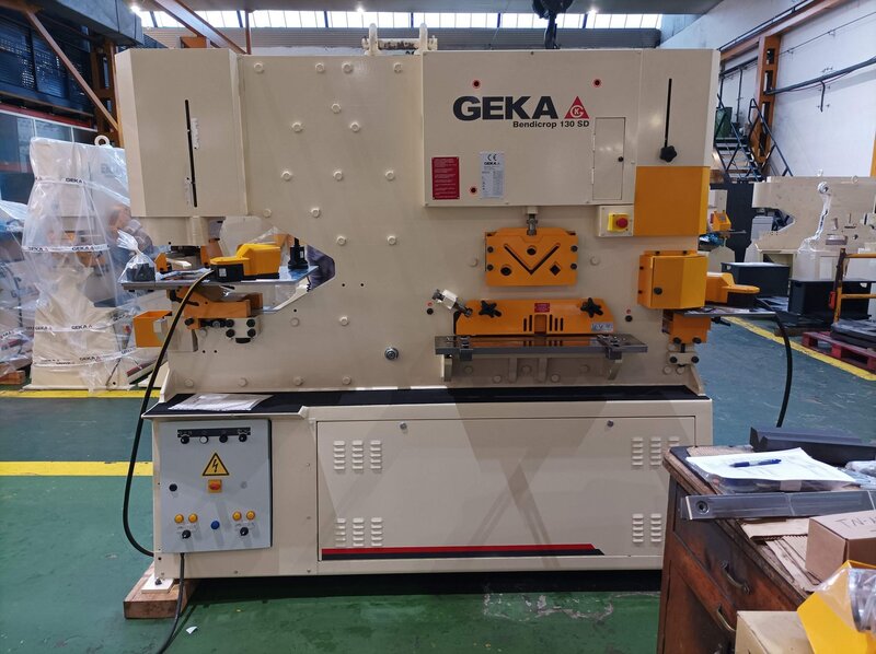 used Machines available immediately Section Steel Shear GEKA Bendicrop 130 SD