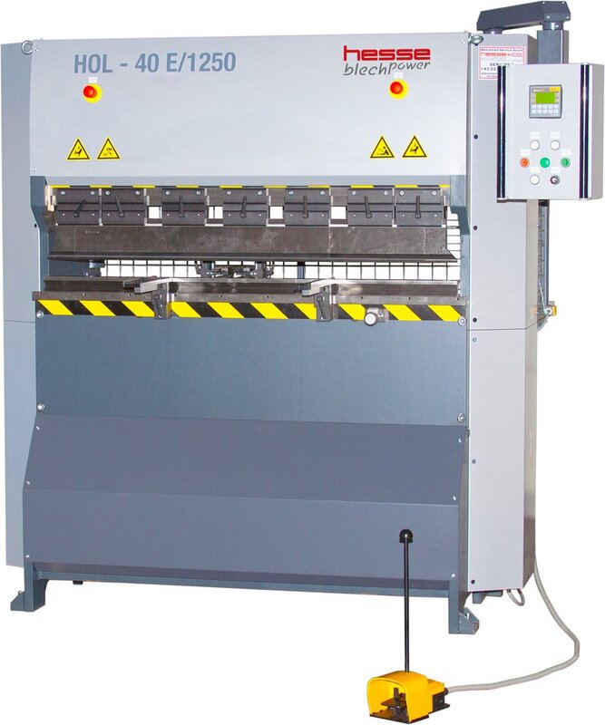 gebrauchte Maschinen sofort verfügbar Abkantpresse - hydraulisch HESSE by JHL HOL-40E 800