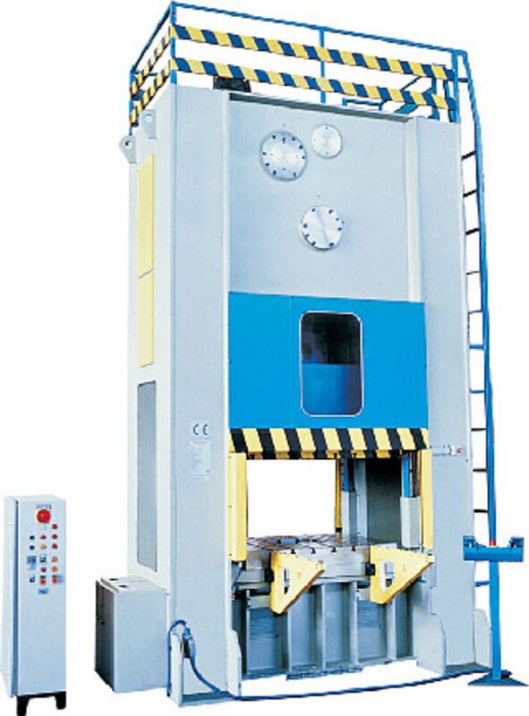 gebrauchte Maschinen sofort verfügbar Doppelständerexzenterpresse HESSE by DIRINLER CDCH 4000 P