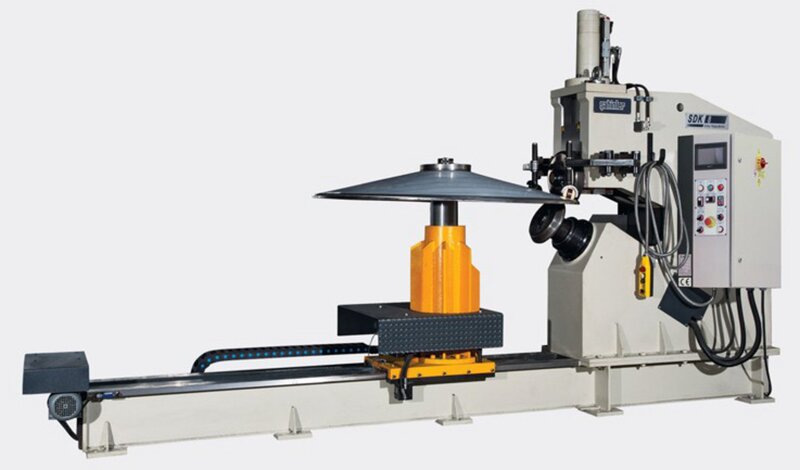 used Metal Processing Flanging Machine HESSE by SAHINLER SDK 8