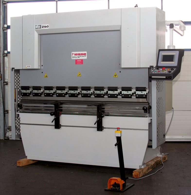 gebrauchte Metallbearbeitungsmaschinen Abkantpresse - hydraulisch HESSE by ISITAN Edgebender 2160