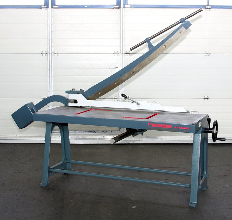 used Series Production Plate Shear - Mechanical HESSE by DURMA KGM 1215