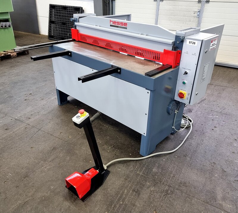 used Series Production Plate Shear - Mechanical HESSE by DURMA RGM 1303