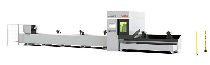used Sheet metal working / shaeres / bending Laser Cutting Machine HESSE by DURMA HD-TC Compact 60170 - 2 kW