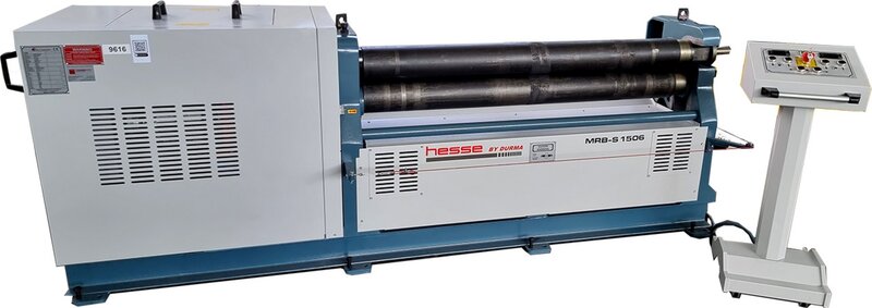 used Plate Bending Machine  - 3 Rolls HESSE by DURMA MRB-S 1506