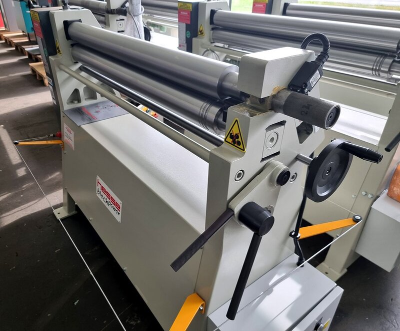 used Plate Bending Machine  - 3 Rolls HESSE by ISITAN RM 1050 x 90