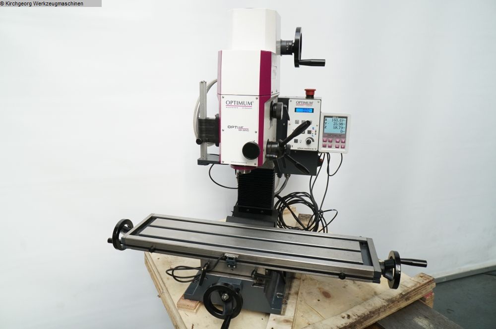 used Boring mills / Machining Centers / Drilling machines Drilling and Milling M/C OPTIMUM MH 22 VD