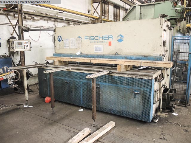used Sheet metal working / shaeres / bending Plate Shear - Hydraulic FISCHER DHS 12/3100