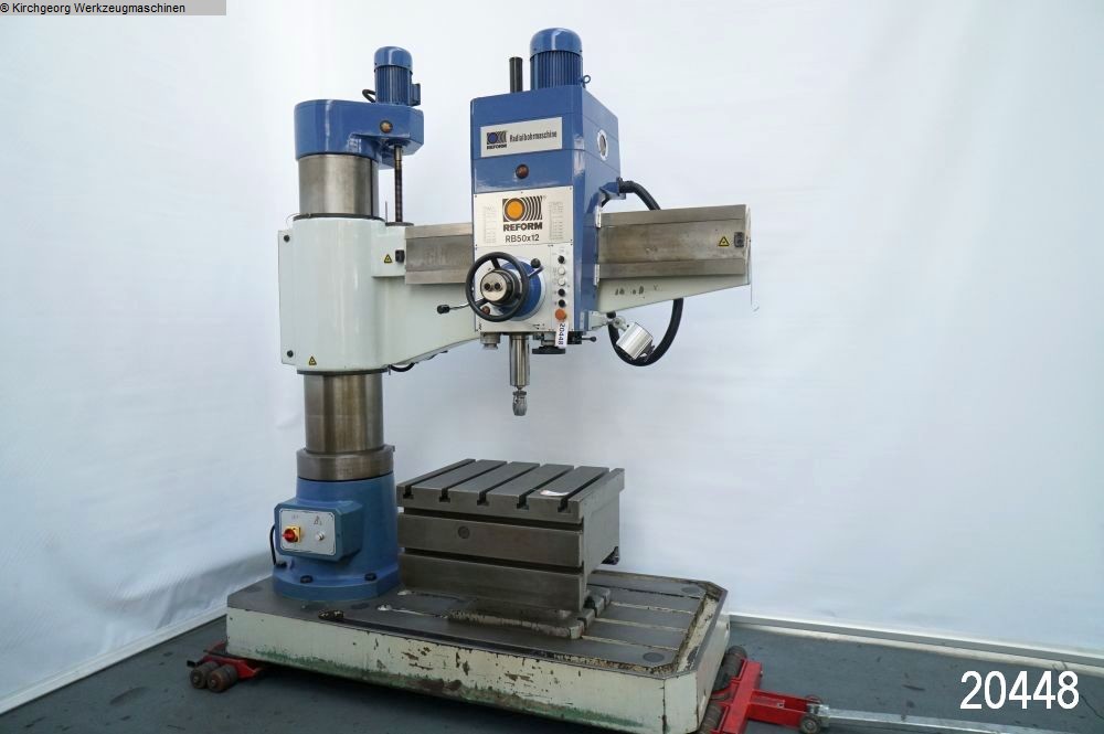 used Radial Drilling Machine REFORM RB 50/12 used Radial Drilling Machine REFORM RB 50/12