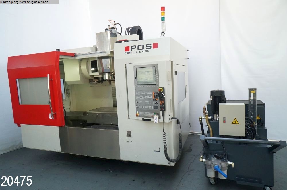 used Boring mills / Machining Centers / Drilling machines Machining Center - Vertical POS Posmill E 1100 / iTNC 530 used Boring mills / Machining Centers / Drilling machines Machining Center - Vertical POS Posmill E 1100 / iTNC 530