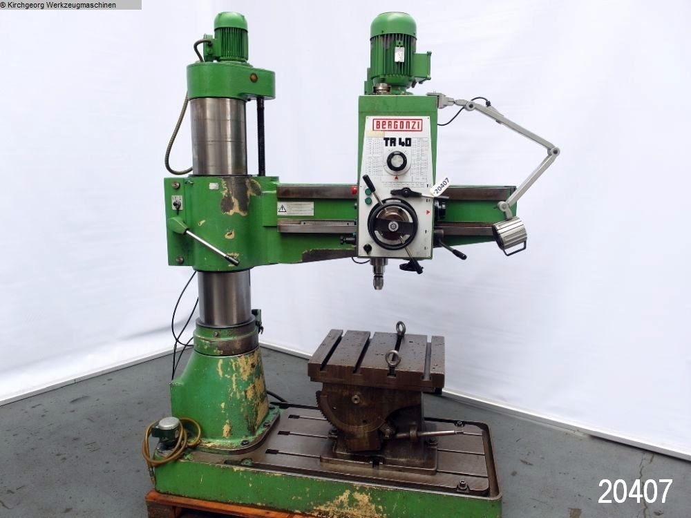 gebrauchte Metallbearbeitungsmaschinen Radialbohrmaschine BERGONZI TR 40 - 1000 H