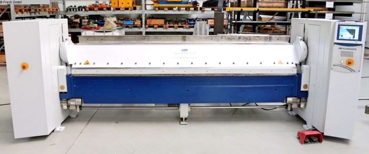 Schwenkbiegemaschine von SCHROEDER Typ: MPB 3200/2.0 Gebrauchtmaschinen