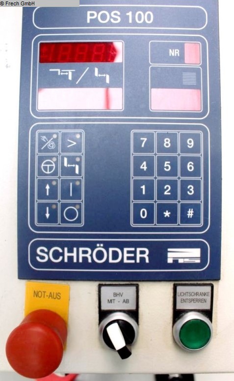 Tafelschere - mechanisch von SCHROEDER Typ: MHSUV 2000/4,0 Gebrauchtmaschinen