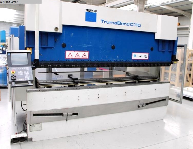 used Machines available immediately Hydr. pressbrake TRUMPF TRUMABEND C110