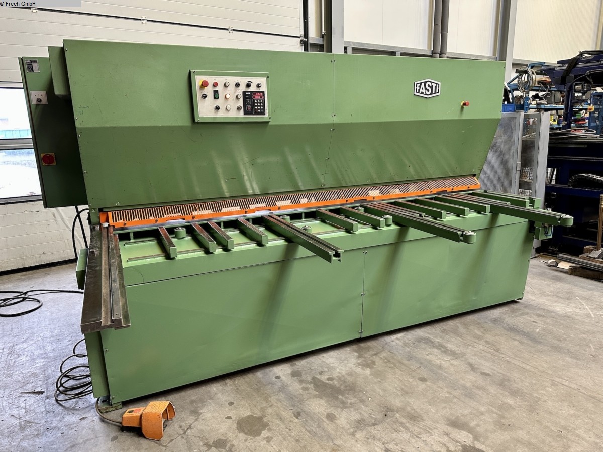 used Machines available immediately Plate Shear - Hydraulic FASTI 509-30/10