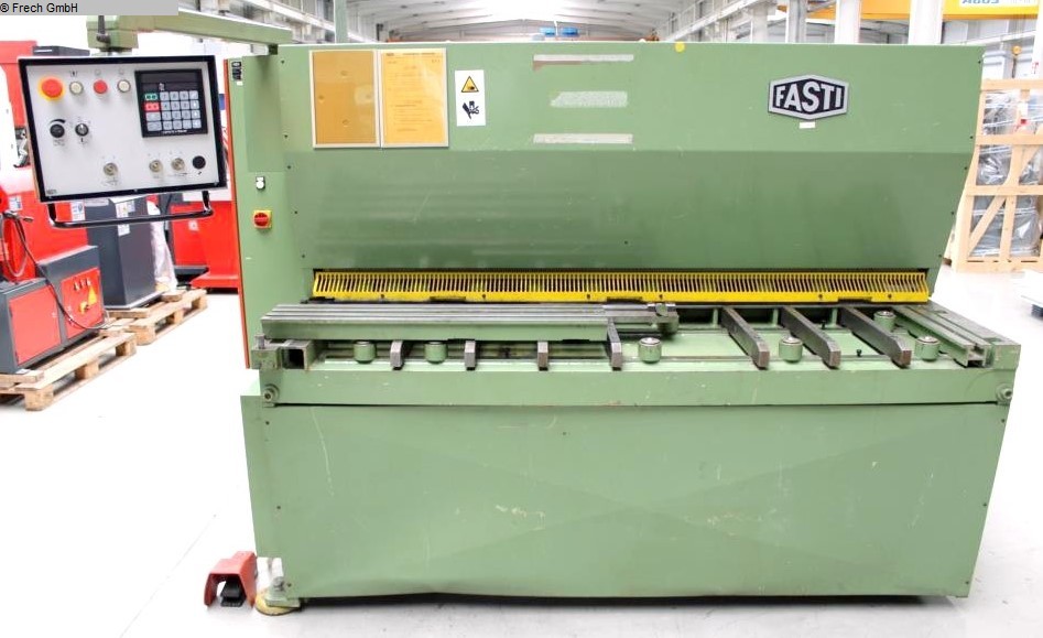 used Machines available immediately Plate Shear - Hydraulic FASTI 509-20/6