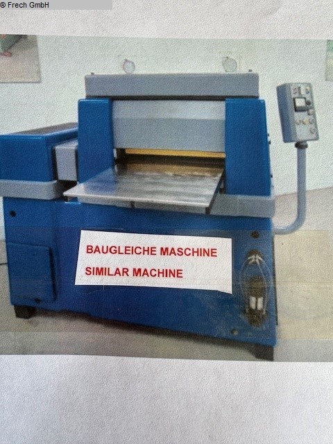 used Machines available immediately Roller leveller SCHUBERT WMP 30/600
