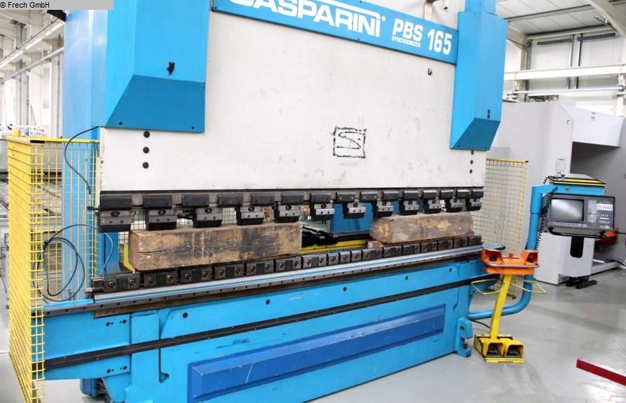 gebrauchte Maschinen sofort verfügbar Abkantpresse - hydraulisch GASPARINI PBS CB 165/3000